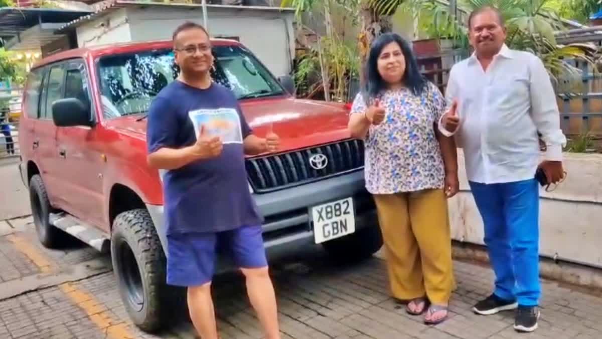 Indian origin British National drives car from London to Thane