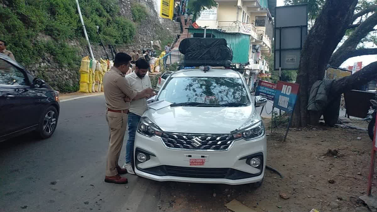 UP Deputy SP car challaned