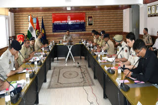 Inspector General of Police (IGP) for the Kashmir Zone VK Birdi reviewed the security preparations for the Amarnath Yatra during a meeting held on Monday at the Police Control Room's conference hall in Kashmir.