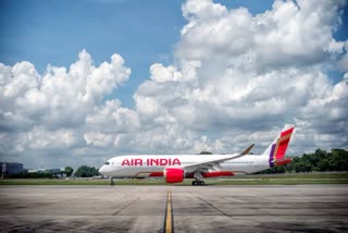 London bound Air India flight