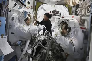 SPACESUIT WATER LEAK  NASA  NASA SPACEWALK  ബഹിരാകാശ യാത്ര റദ്ദാക്കി നാസ