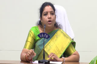 Tribal Minister Gummadi Sandhya Rani Press Meet