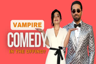 Rashmika Mandanna and Ayushmann Khurrana are reportedly tapped to headline a vampire horror comedy titled Vampires of Vijay Nagar. Helmed by Aditya Satpodar and produced by Dinesh Vijan's Maddock Films, the film is likely to go on floors later this year.