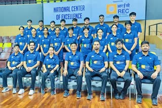 Indian junior badminton team