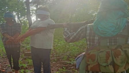 Youth Hostage by Naxalites