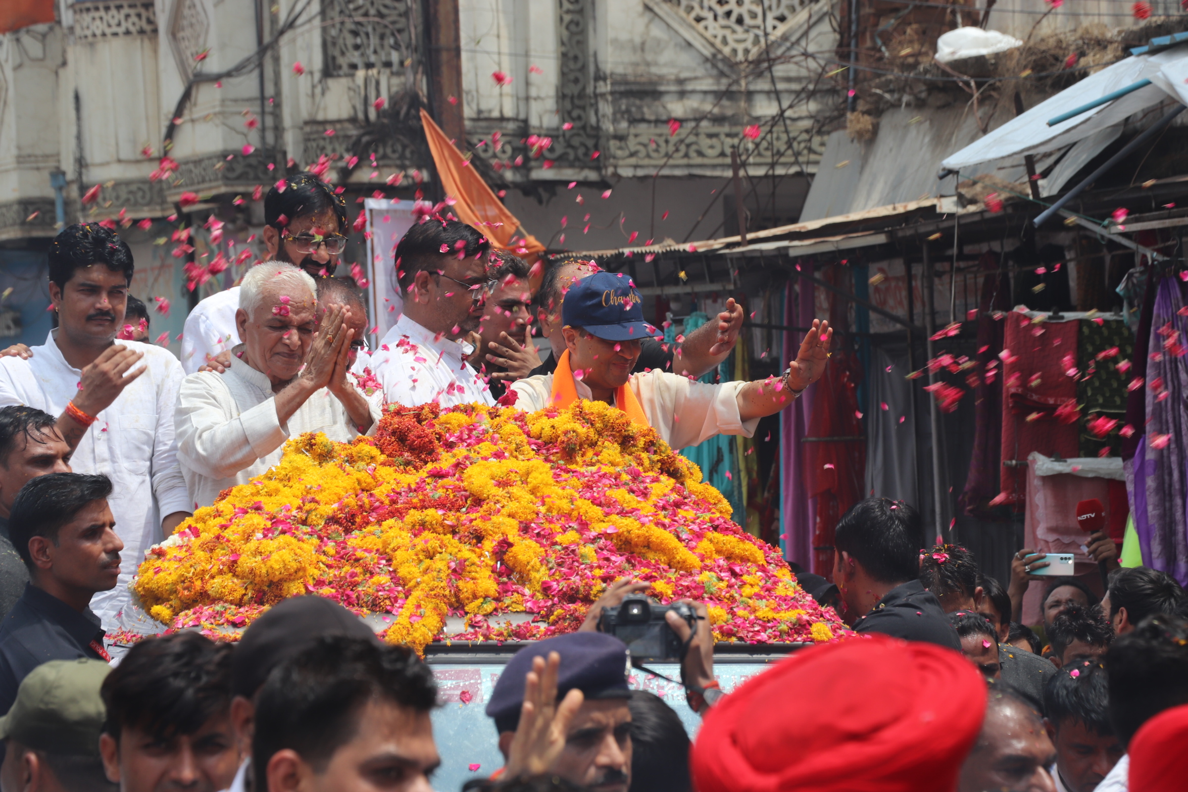 Scindia Road Show In Ashoknagar