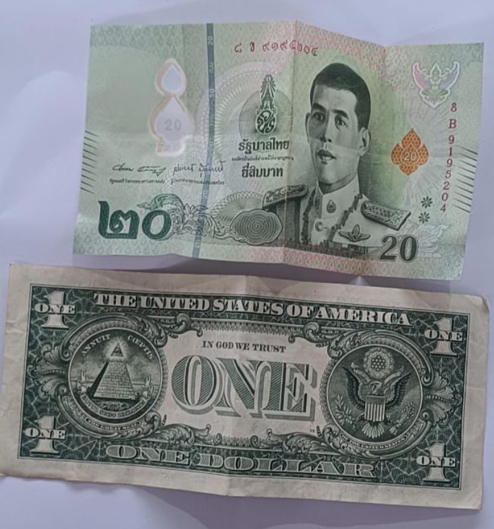 Thailand, US currency found in Anjanadri Hundi
