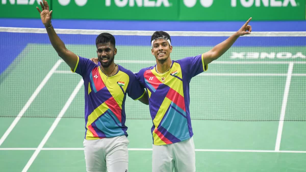 BWF Ranking  Satwiksairaj Rankireddy  Chirag Shetty  Satwiksairaj Chirag BWF Ranking  PV Sindhu  HS Prannoy  കൊറിയ ഓപ്പണ്‍  korea open  ചിരാഗ് ഷെട്ടി  സാത്വിക്‌സായിരാജ് രങ്കിറെഡ്ഡി  ചിരാഗ് സാത്വിക്‌സായിരാജ് റാങ്കിങ്  പിവി സിന്ധു  എച്ച്എസ്‌ പ്രണോയ്‌  ബിഡബ്ല്യുഎഫ്‌ റാങ്കിങ്