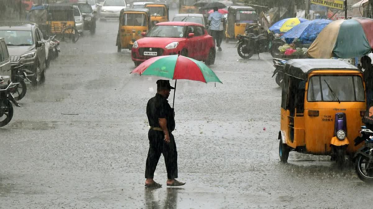 Meteorological Center update for heavy rain in 7 districts of Tamilnadu