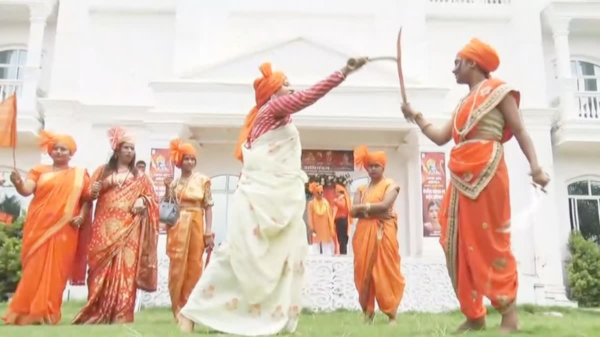 women of Kesariya Jagriti Vahini