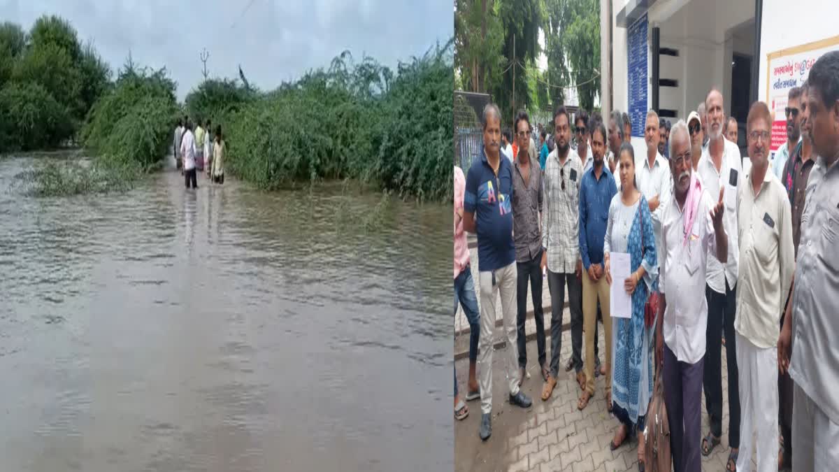 Bhavnagar Rain : ભાલના 10 ગામડાંઓ ત્રણ દિવસથી પૂરના પાણી વચ્ચે, કલેક્ટરને રજૂઆતમાં મીઠાના અગરો સામે આંગળી ચીંધાઇ