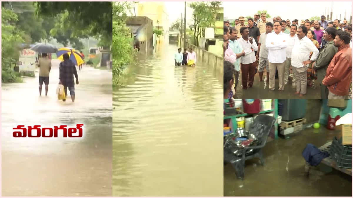 heavy rains in warangal