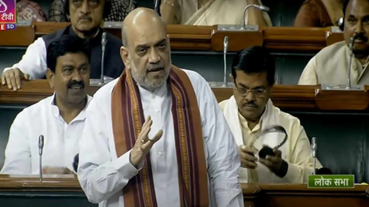 Have written to leaders of opposition in both Houses for discussion on Manipur: Shah in Lok Sabha