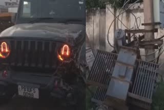 Thar Collided With Auto Rickshaw, Khanna Accident News