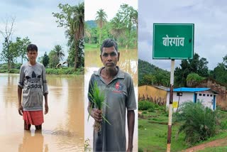 किसानों की फसल बर्बाद