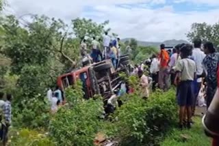 Bus accident in Buldhana
