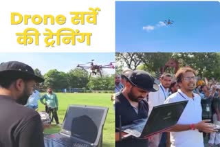 Drone survey training for students at IIT ISM in Dhanbad