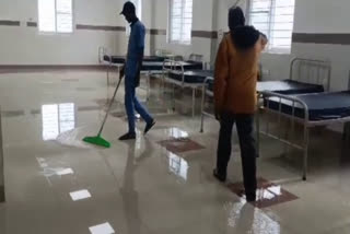 Water in Jagtial Government Hospital