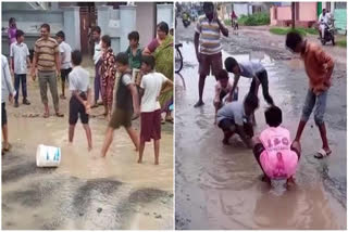 Fishing on Road