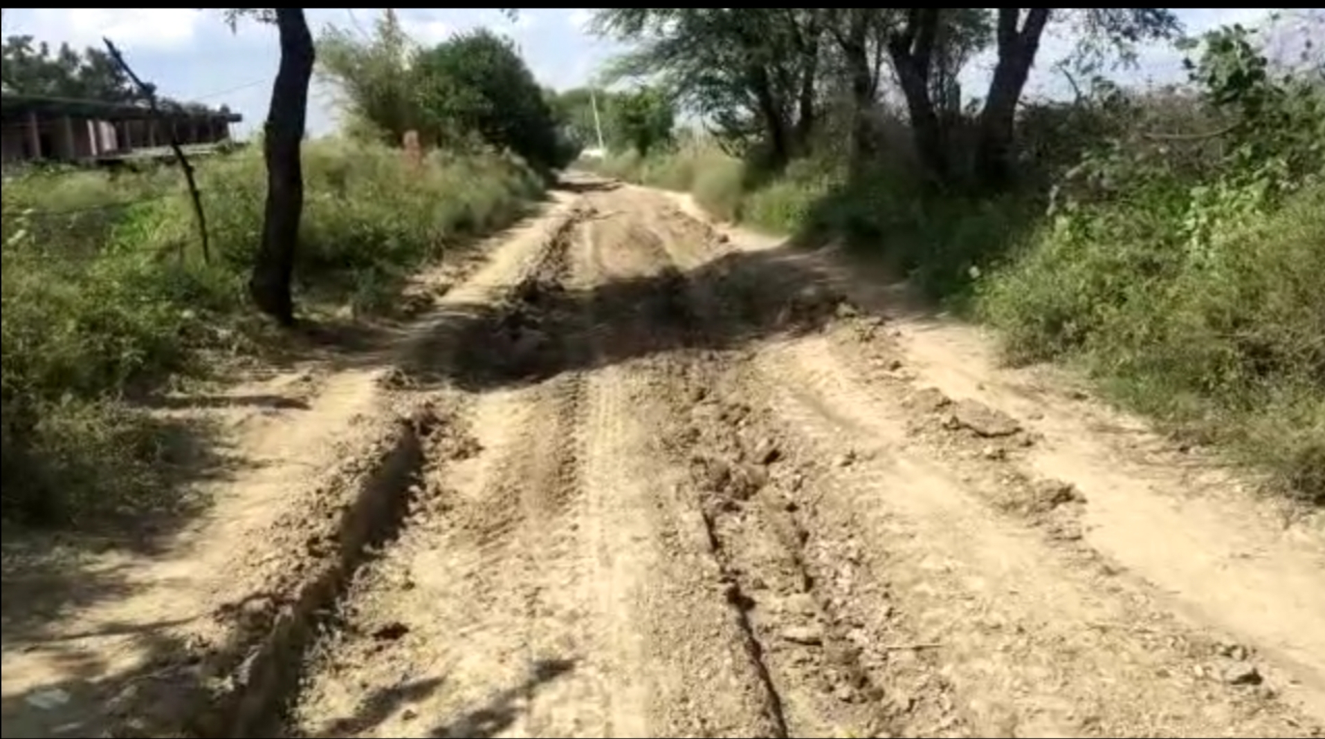 Morena Villagers Built Road