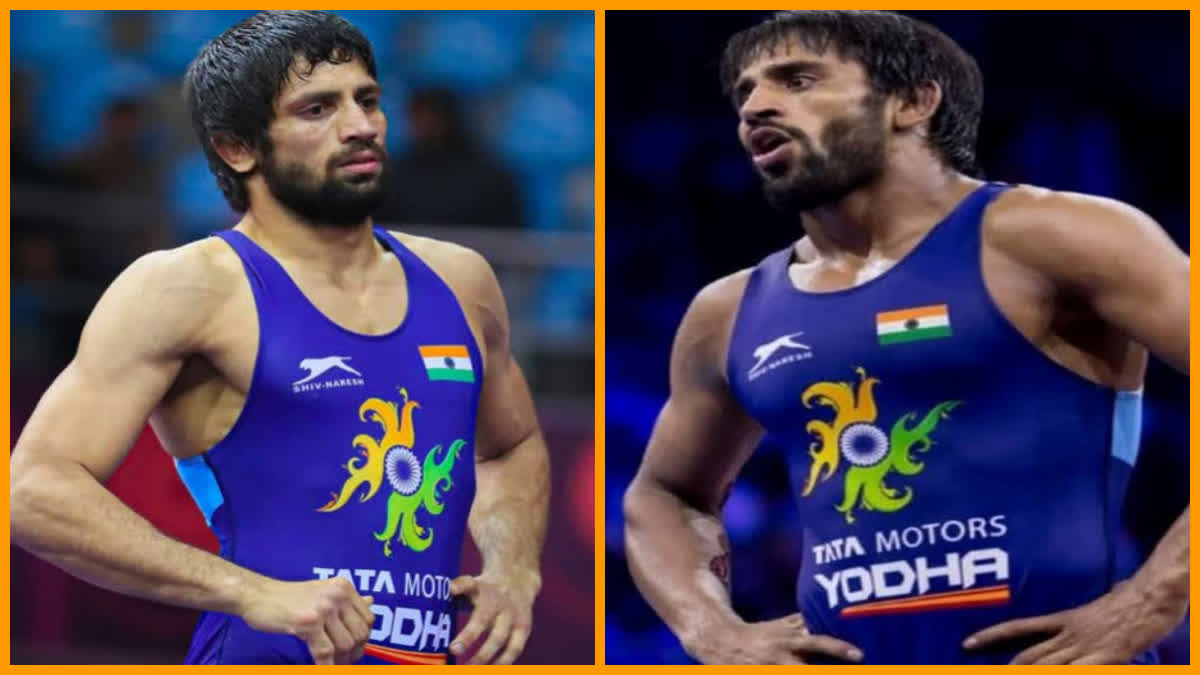 Ravi Kumar Dahiya and Bajrang Punia