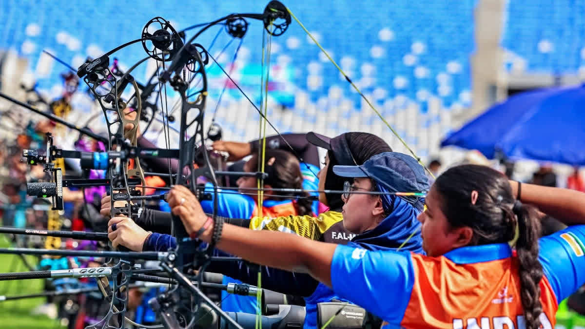 India women's archery team featuring Deepika Kumari, Ankita Bakat and Bhajan Kaur have secured a direct entry in the quarterfinals of the upcoming Paris Olympics 2024 archery team event.