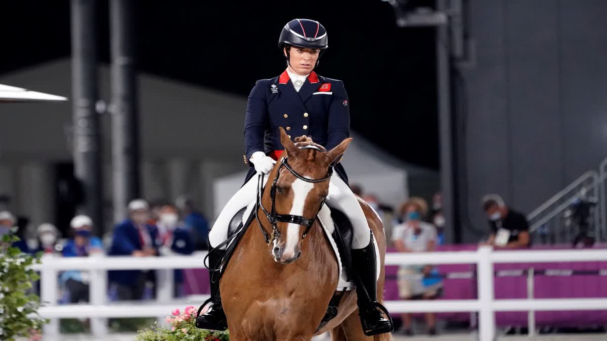 THREE TIME GOLD MEDALLIST CHARLOTTE DUJARDIN