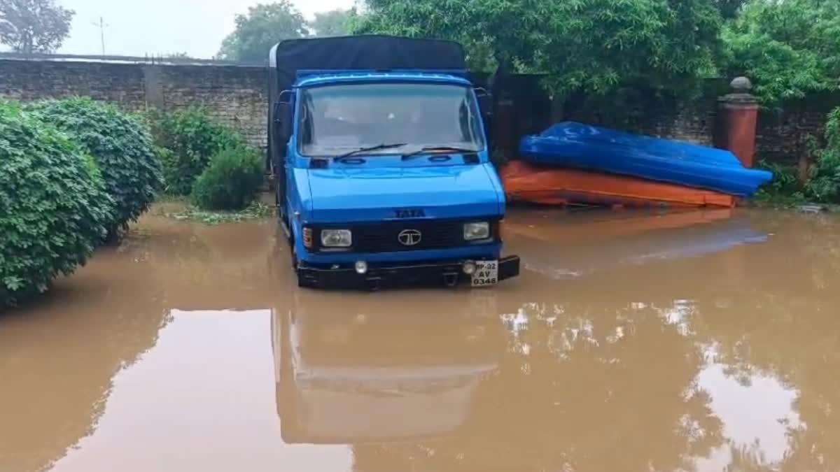 Panna heavy overnigh rain