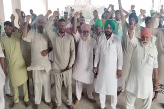 Farmers of Mansa opened a front against the government, warned of a big struggle