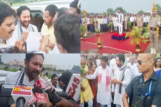 Union Coal Minister G Kishan Reddy arrived on Dhanbad visit