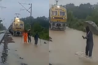 JABALPUR RAILWAY TRACK SUBMERGED