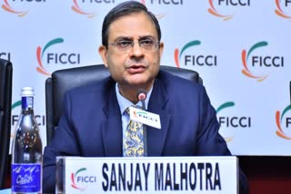 Sanjay Malhotra, revenue secretary speaking at FICCI