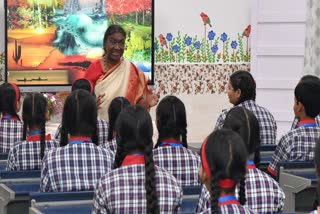 Droupadi Murmu as teacher