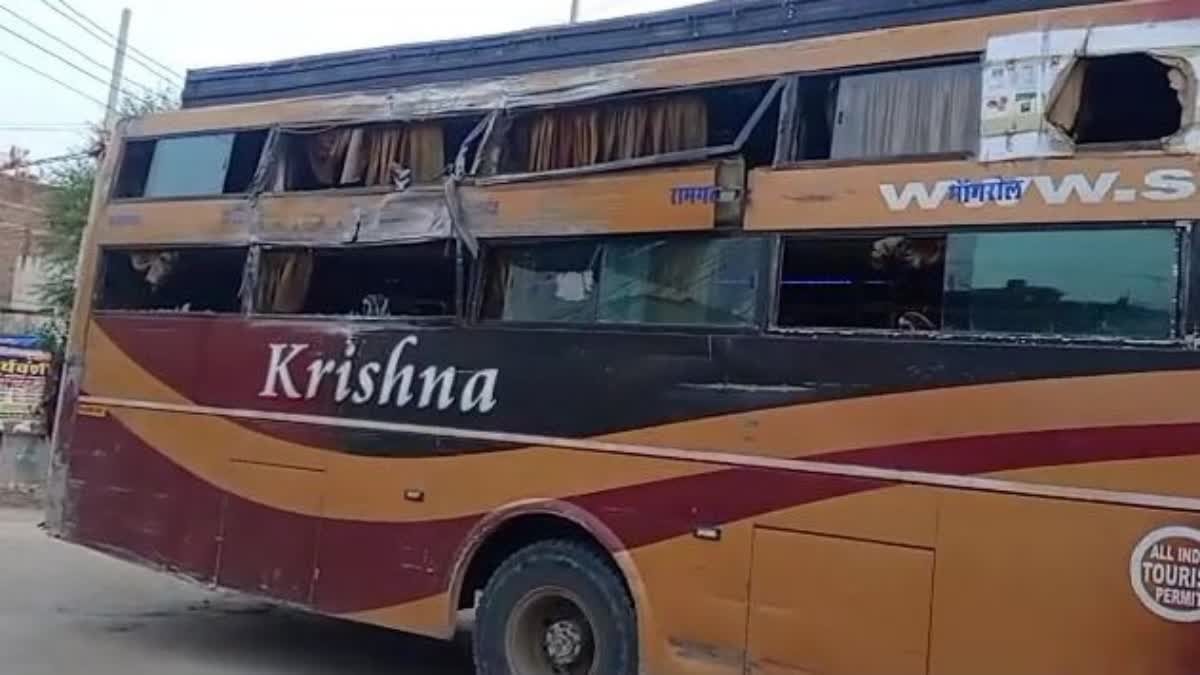 Sleeper Bus Accident in Kota