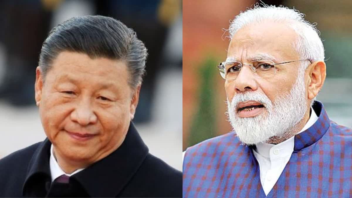 PM Narendra Modi meeting with Xi Jinping  Xi Jinping met PM Narendra Modi on BRICS summit  Modi meeting with Xi Jinping BRICS summit  PM Narendra Modi  Xi Jinping  BRICS summit  India China bilateral relation  Narendra Modi Xi Jinping bilateral meeting  ഷി ജിന്‍പിങ് മോദിയെ കണ്ടു  മോദി ഷി കൂടിക്കാഴ്‌ച  ചൈനീസ് പ്രസിഡന്‍റ് ഷി ജിന്‍പിങ്  ബ്രിക്‌സ് ഉച്ചകോടി