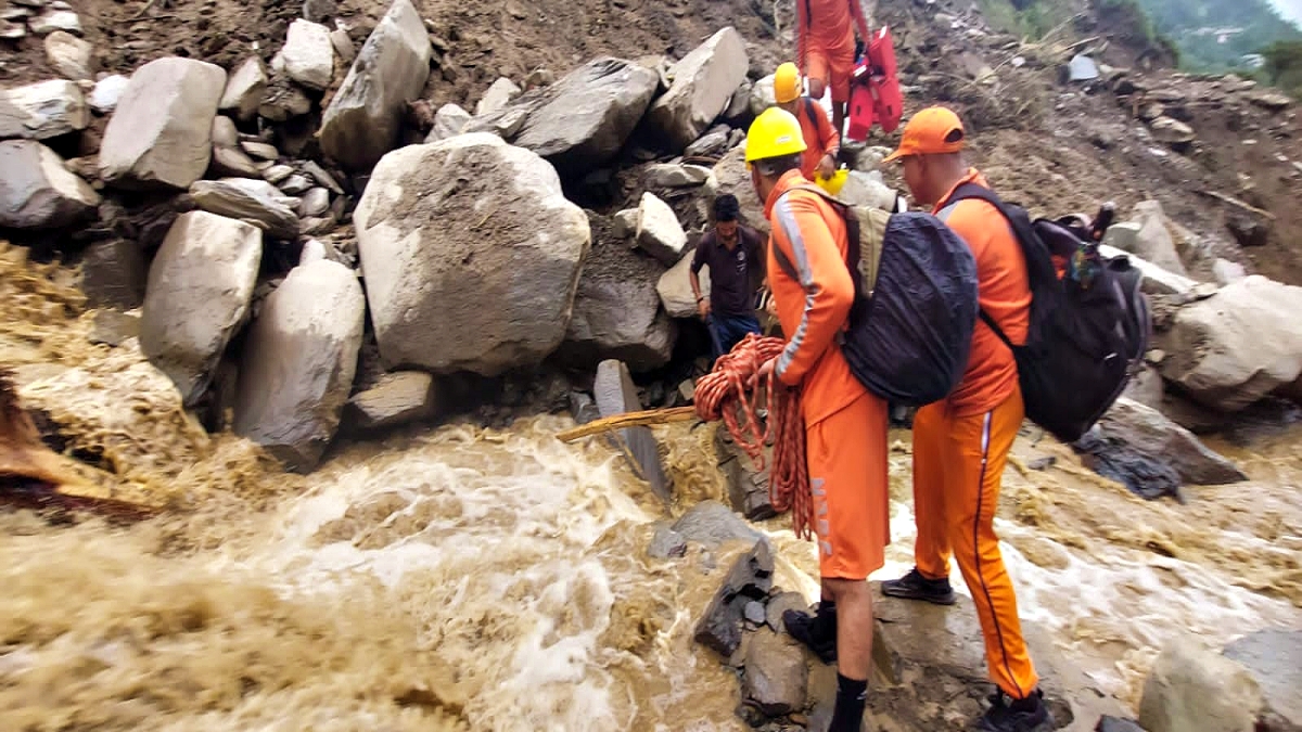 NDRF Rescue in Khonalala Mandi