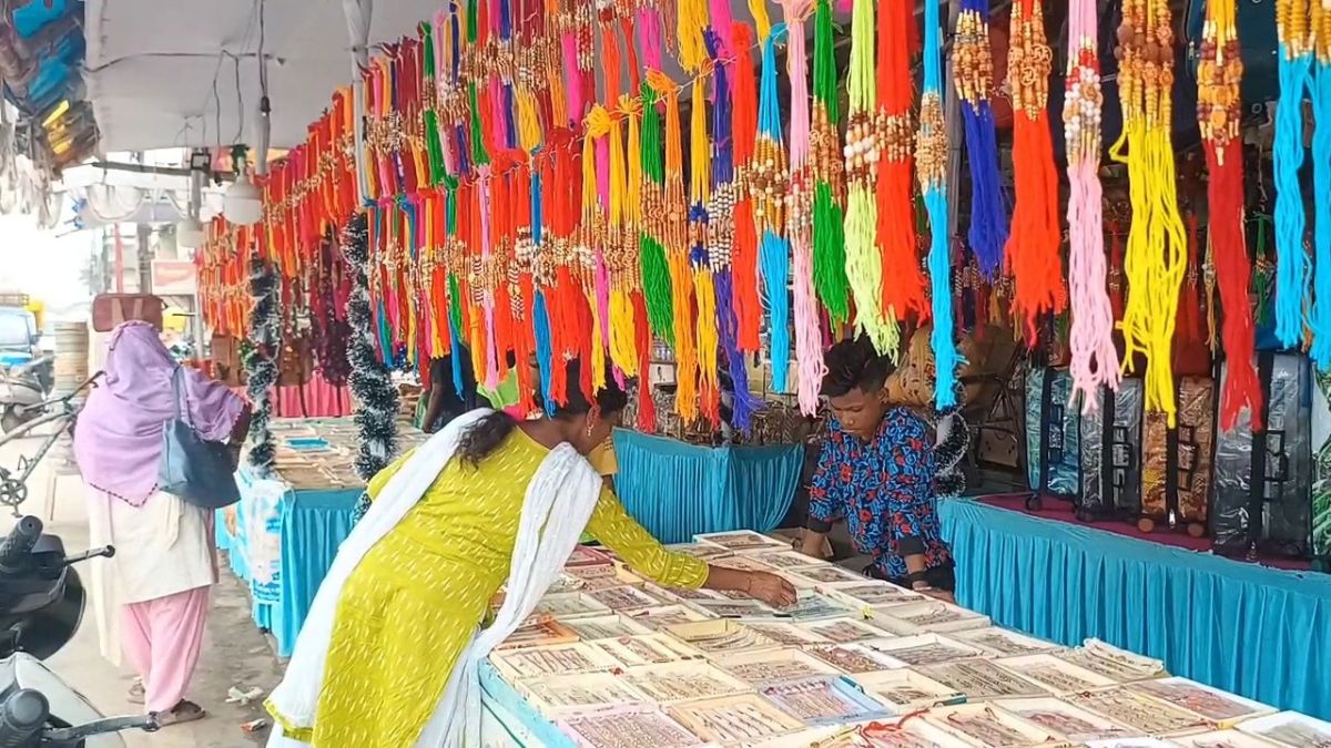 rakhi market in korba