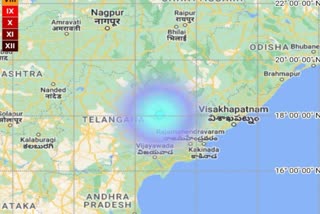 Earthquake in Telangana
