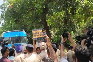 AAP Protest in Chandigarh