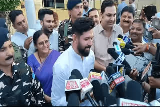 LJPR MP Chirag Paswan