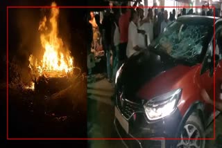 Tense situation over burning of vehicles smuggling castles