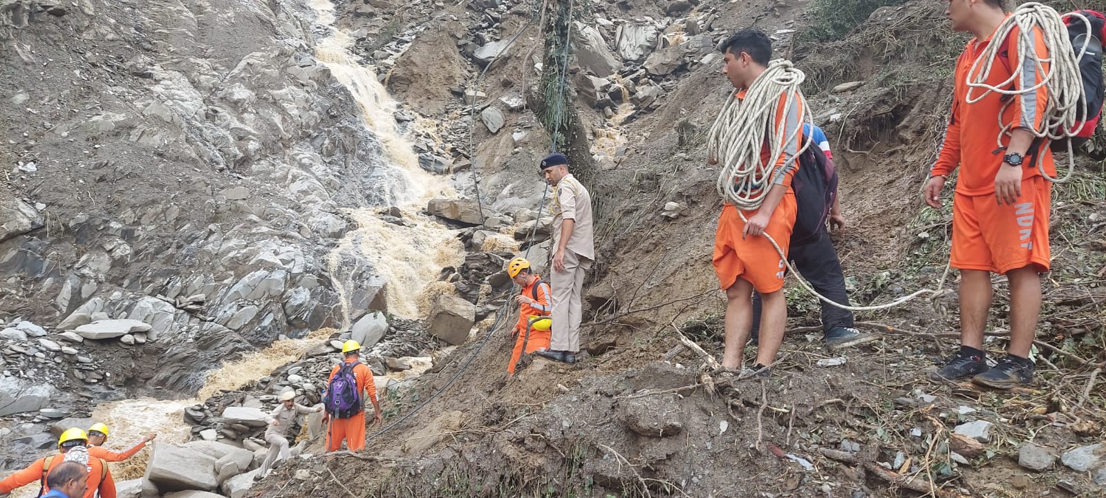 NDRF Rescue in Khonalala Mandi