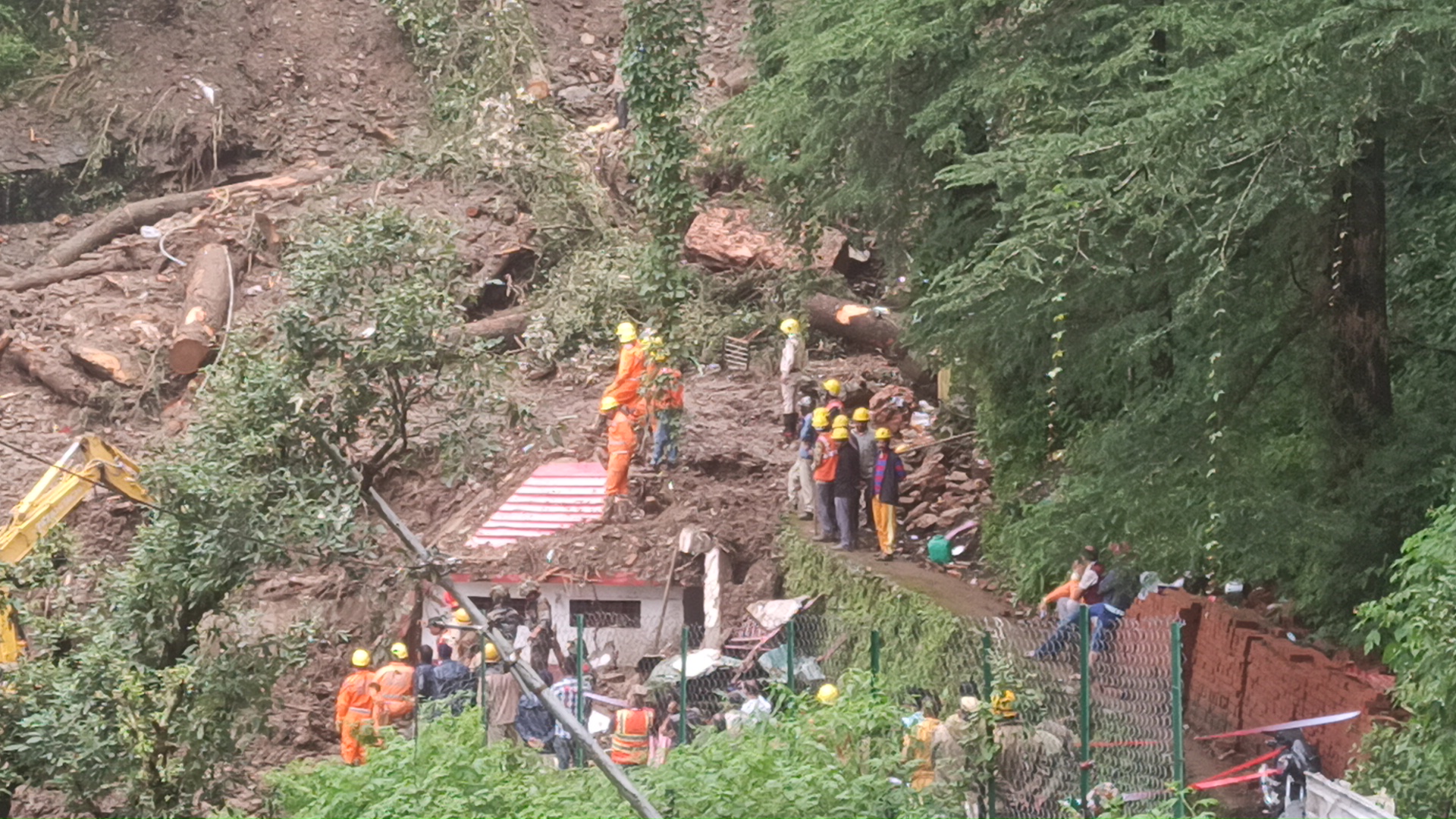 Shimla Shiv Temple Landslide