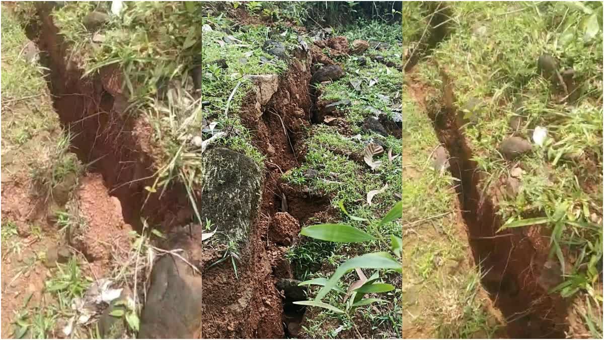 EARTH FISSURE IN KUMTA