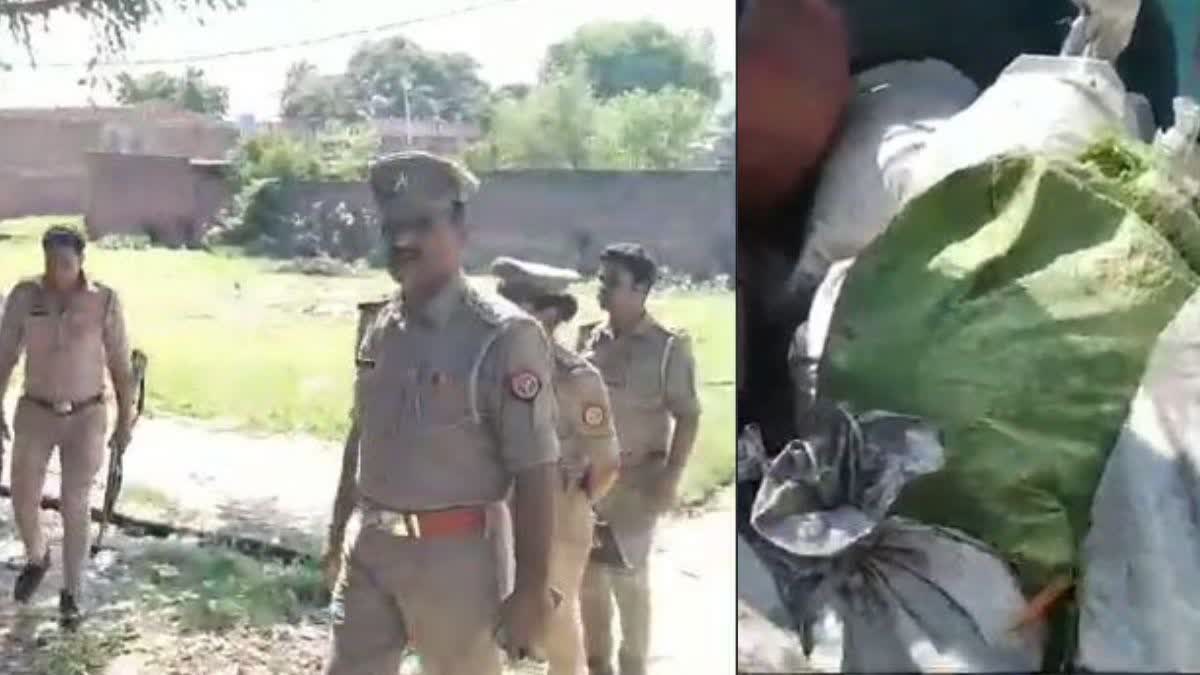 एक गोदाम से लगभग 2 कुंटल विस्फोटक बारूद बरामद, मचा हड़कंप