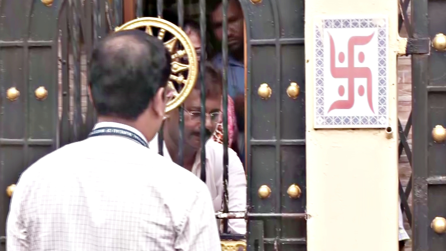 CBI at Sandip Ghosh's House