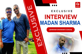 Madan Sharma, Shikhar Dhawan's childhood coach shared his thoughts on Dhawan’s recent retirement announcement. Sharma expressed mixed feelings about Dhawan’s decision, stating it would have been a more fitting farewell had he participated in the 2023 World Cup during an interaction with ETV Bharat' Surabhi Gupta.