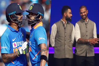 Virat Kohli on Sunday extended his best wishes and thanked Shikhar Dhawan for the memories through a social media post.