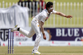 After the conclusion of the Day 4 of the ongoing Pakistan vs Bangladesh in Rawalpindi, speedster Naseem Shah expressed his frustrations on the pitches they get to play at home Test series that doesn't have help for neither for spinners nor pacers.