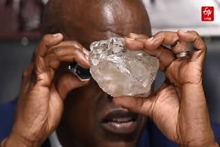 Botswana's President Mokgweetsi Masisi And Botswana Diamond